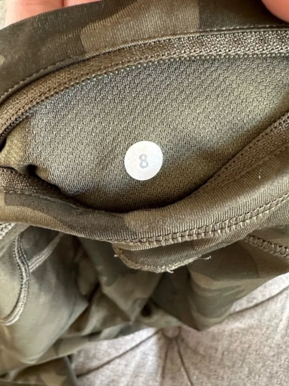 NWOT‎ Lululemon Run Inspire Crop II All Luxtreme Cropped Camouflage Camo